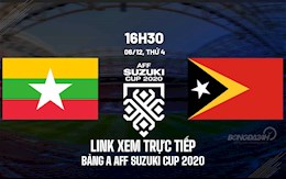 Link xem trực tiếp bóng đá Myanmar vs Timor-Leste AFF Cup 2020 trên VTV6