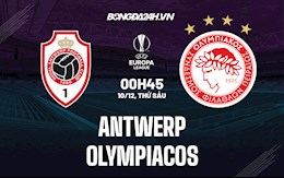 Nhận định Antwerp vs Olympiacos 0h45 ngày 10/12 (Europa League 2021/22)