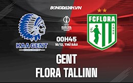 Nhận định Gent vs Flora Tallinn 0h45 ngày 10/12 (Europa Conference League 2021/22)