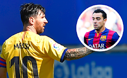 Messi cân bằng kỷ lục ra sân của Xavi cho Barca