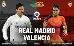 Nhận định bóng đá Real Madrid vs Valencia 22h15 ngày 14/2 (La Liga 2020/21)