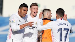 Thắng dễ Valencia, Real Madrid lấy lại vị trí thứ 2