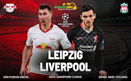 Hạ đo ván Leipzig, Liverpool đặt một chân vào tứ kết Champions League 2020/21