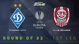 Nhận định bóng đá Dinamo Kiev vs Club Brugge 22h00 ngày 18/2 (Europa League 2020/21)