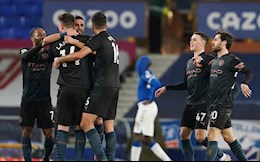 Những con số không thể tin được sau trận Everton 1-3 Man City