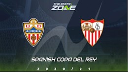 Nhận định bóng đá Almeria vs Sevilla 3h00 ngày 3/2 (Cúp nhà vua TBN 2020/21)