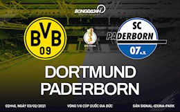 Nhận định bóng đá Dortmund vs Paderborn 2h45 ngày 3/2 (Cúp quốc gia Đức 2020/21)