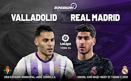 Nhận định bóng đá Valladolid vs Real Madrid 3h00 ngày 21/2 (La Liga 2020/21)