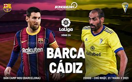 Nhận định bóng đá Barca vs Cadiz 20h00 ngày 21/2 (La Liga 2020/21)