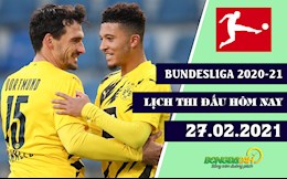 Lịch thi đấu, lịch trực tiếp Bundesliga 2020-21 đêm nay 27/2: Dortmund vs Bielefeld