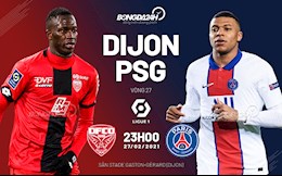 Nhận định bóng đá Dijon vs PSG 23h00 ngày 27/2 (Ligue 1 2020/21)