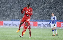 Bayern thắng may Hertha Berlin trước ngày lên đường chinh phục FIFA Club World Cup