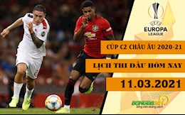 Lịch thi đấu Cúp C2/Europa League 2020-21 hôm nay 11/3: MU tiếp đón AC Milan