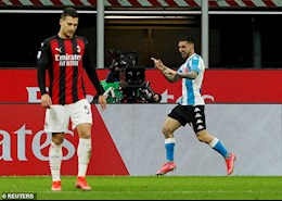 Thua Napoli ngay tại sào huyệt, AC Milan ngày càng xa Scudetto