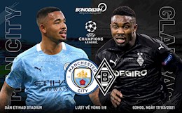 Man City 2-0 (4-0) Gladbach: Sức mạnh vượt trội