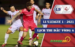 Lịch thi đấu và trực tiếp V.League 2021 vòng 4: Derby Tp. Hồ Chí Minh