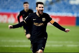 Messi nổi bật trong màn đại thắng theo kiểu "quần vợt" của Barca