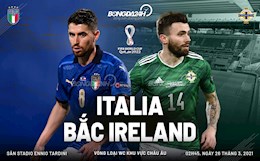 Nhận định bóng đá Italia vs Bắc Ireland 2h45 ngày 26/3 (Vòng loại World Cup 2022)
