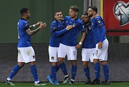 Italia khởi đầu mỹ mãn ở vòng loại World Cup 2022