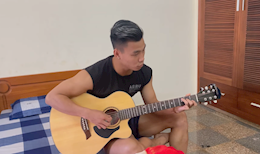 VIDEO: Văn Thanh trổ tài chơi guitar, khoe giọng hát ngọt ngào đốn tim NHM