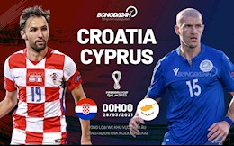 Nhận định bóng đá Croatia vs Síp 0h00 ngày 28/3 (Vòng loại World Cup 2022)