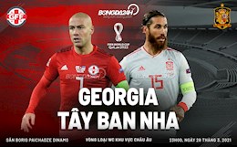 Nhận định bóng đá Georgia vs Tây Ban Nha 23h00 ngày 28/3 (Vòng loại World Cup 2022)