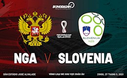 Nhận định bóng đá Nga vs Slovenia 21h00 ngày 27/3 (Vòng loại World Cup 2022)