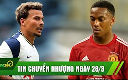 TIN CHUYỂN NHƯỢNG 28/3: Dele Alli muốn rời Tottenham; MU chốt tương lai Chân gỗ