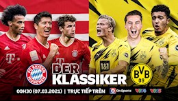 Bayern Munich vs Borussia Dortmund (00h30 ngày 07/3): Những con số đáng chú ý xoay quanh Der Klassiker