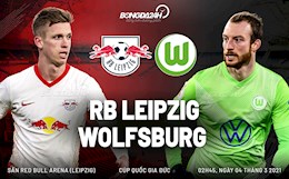 Nhận định bóng đá Leipzig vs Wolfsburg 2h45 ngày 4/3 (Cúp quốc gia Đức 2020/21)