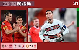 TIN BÓNG ĐÁ 31/3: Ronaldo nổ súng trở lại, BĐN thắng ngược Luxembourg; Wales thắng tối thiểu CH Séc