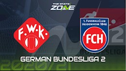 Nhận định bóng đá Wurzburger vs Heidenheim 0h30 ngày 6/3 (Hạng 2 Đức 2020/21)