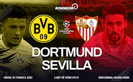 Nhận định bóng đá Dortmund vs Sevilla 3h00 ngày 10/3 (Champions League 2020/21)