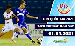 Lịch thi đấu, lịch trực tiếp U19 Quốc gia 2021 chiều nay 1/4: Đồng Tháp vs Bình Định