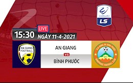 Trực tiếp bóng đá Việt Nam: Link xem An Giang vs Bình Phước Hạng nhất Quốc gia 2021