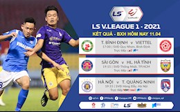 Kết quả - Bảng xếp hạng V.League, HNQG hôm nay 11/4: Hồi sinh hay tiếp tục sa lầy?
