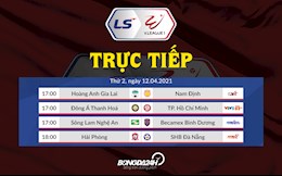 Trực tiếp V.League hôm nay 12/4/2021 (Link xem VTV6, BDTV, TTTV)