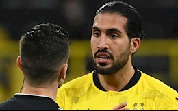 Emre Can kêu oan quả penalty, vu trọng tài thổi không đúng luật