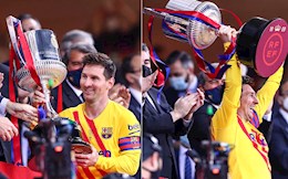 Messi: "Cảm xúc khi nâng cúp Nhà vua rất đặc biệt"