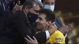 Chủ tịch Barca ra sức chèo kéo Messi trở lại 