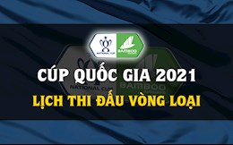 Lịch thi đấu và trực tiếp Cúp Quốc gia 2021 vòng loại: Mở màn đầy kịch tính