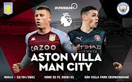 Nhận định Aston Villa vs Man City (2h15 ngày 22/4): Man xanh trở lại