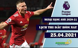 Lịch thi đấu Ngoại hạng Anh hôm nay 25/4: "Mồi ngon" cho quỷ đỏ