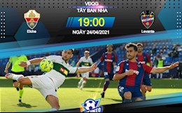 Nhận định bóng đá Elche vs Levante 19h00 ngày 24/4 (La Liga 2020/21)