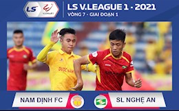 Lịch thi đấu Nam Định vs SLNA hôm nay 4/4 (Vòng 7 V.League 2021)