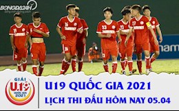 Lịch thi đấu, lịch trực tiếp U19 Quốc gia 2021 hôm nay 5/4: Quá khó cho HAGL