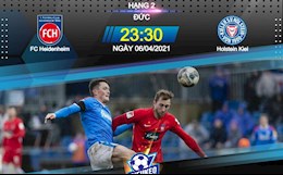 Nhận định bóng đá Heidenheim vs Holstein Kiel 23h30 ngày 6/4 (Hạng 2 Đức 2020/21)