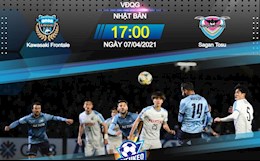 Nhận định bóng đá Kawasaki vs Sagan Tosu 17h00 ngày 7/4 (VĐQG Nhật Bản 2021)