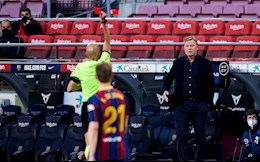 HLV Koeman nhận án cấm chỉ đạo sau tấm thẻ đỏ trước Granada