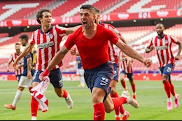 Thắng "siêu kịch tính", Atletico Madrid giữ vững lợi thế trên đường đua vô địch